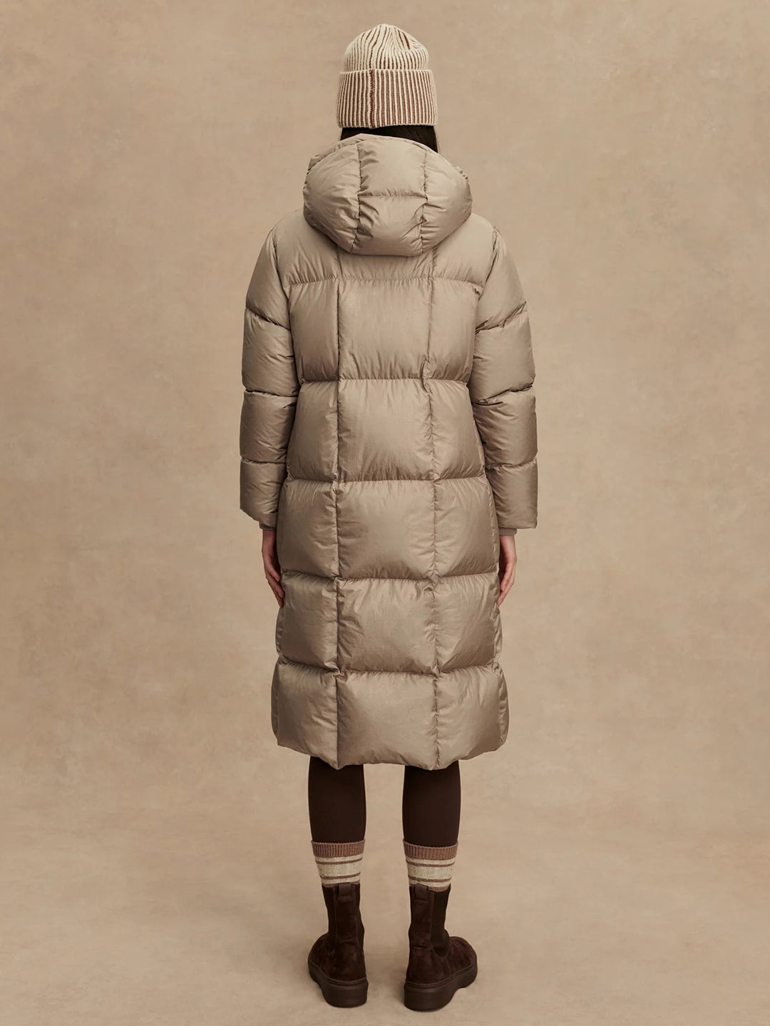 Varley Katya Long Down Puffer Coat
