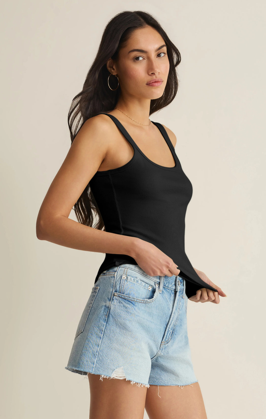 Z Supply Renae Premium Rib Tank Top