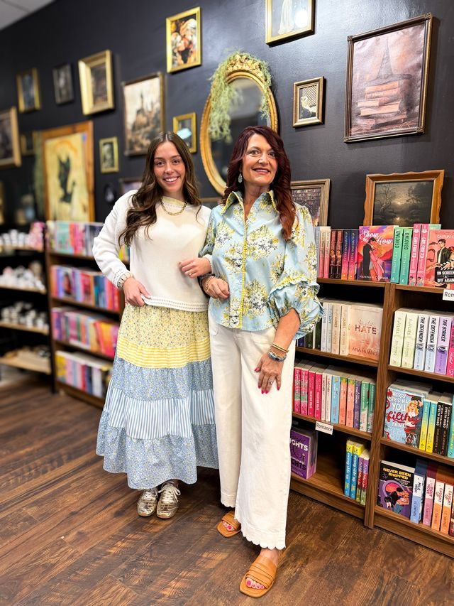 Catherine Floral Midi Skirt