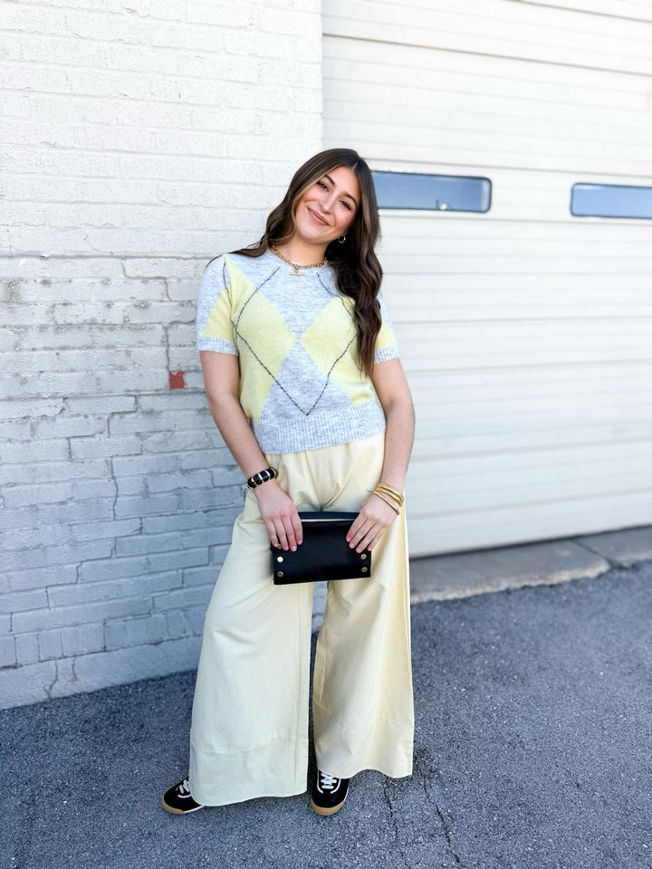 Hammitt Montana Clutch Small - Black/Brushed Gold