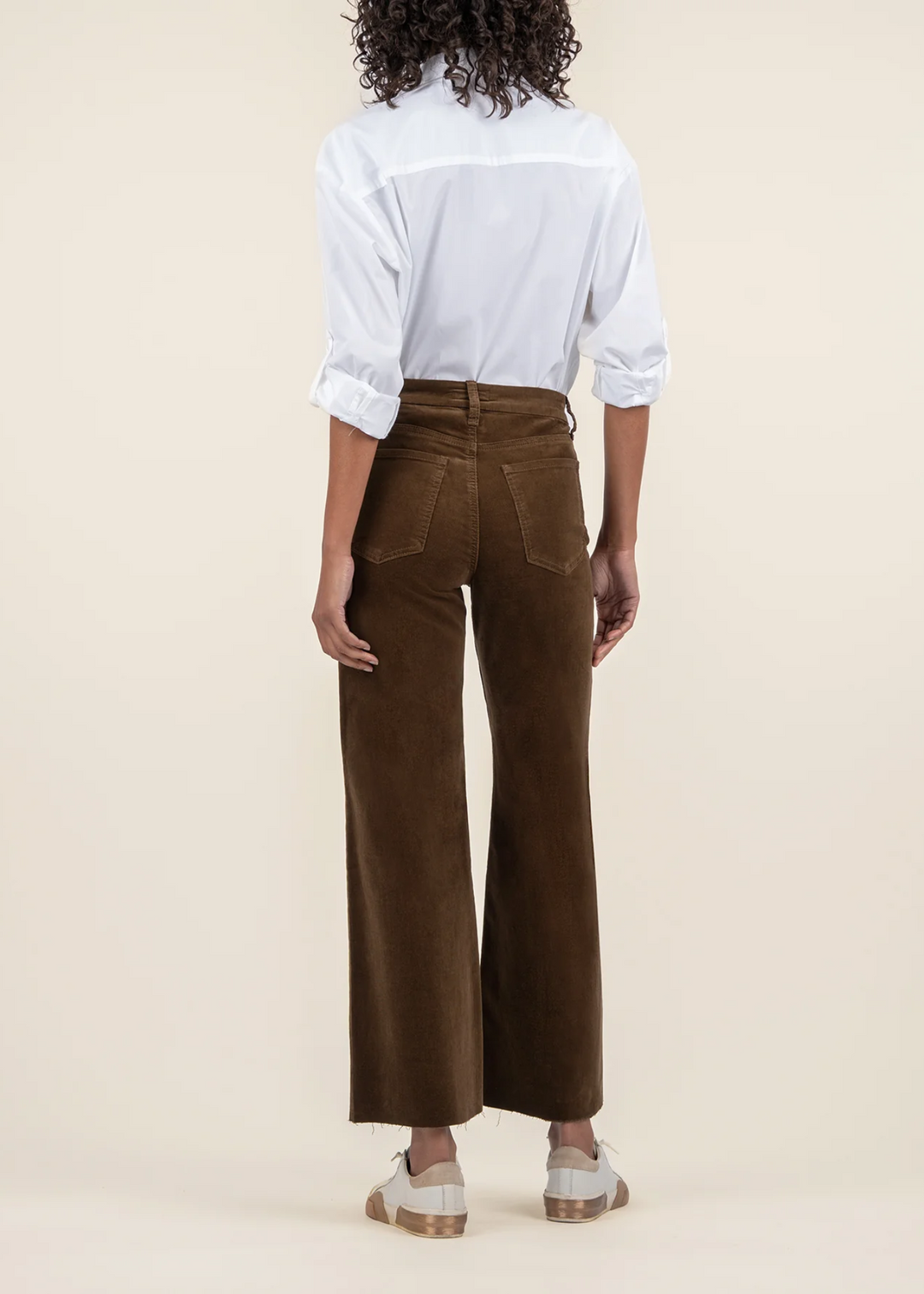 Kut From the Kloth Meg Corduroy High Rise Wide Leg Jeans