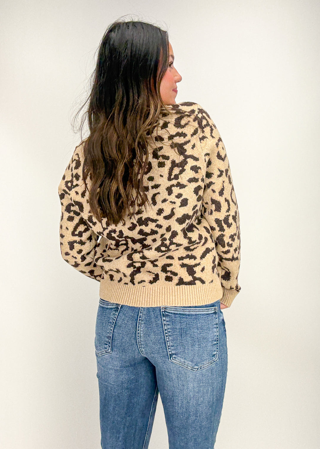Kut From the Kloth Gisela Animal Print Pullover Sweater