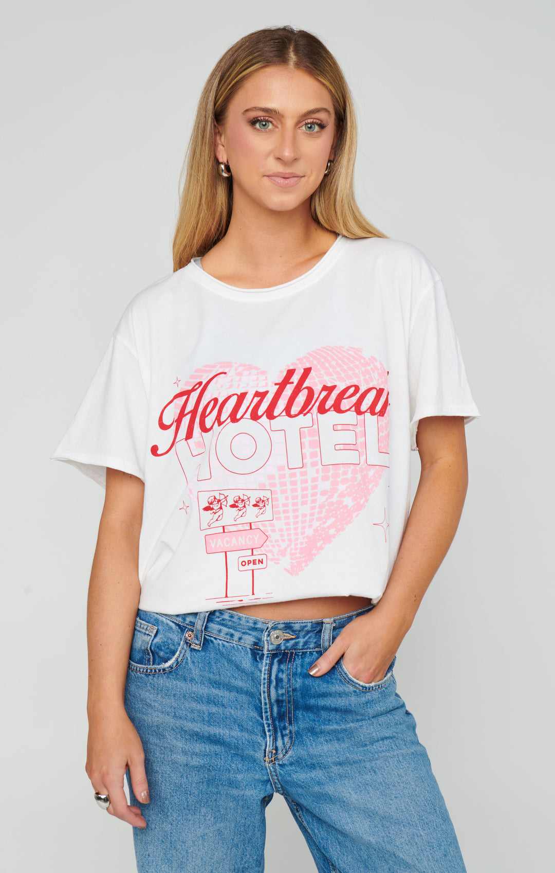 Show Me Your Mumu Airport Tee - Heartbreak Hotel Graphic