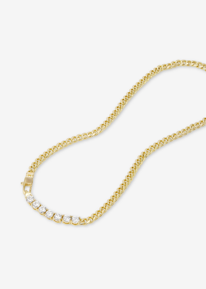 Melinda Maria Baby Julian Loves Diamonds 16" Necklace - Gold