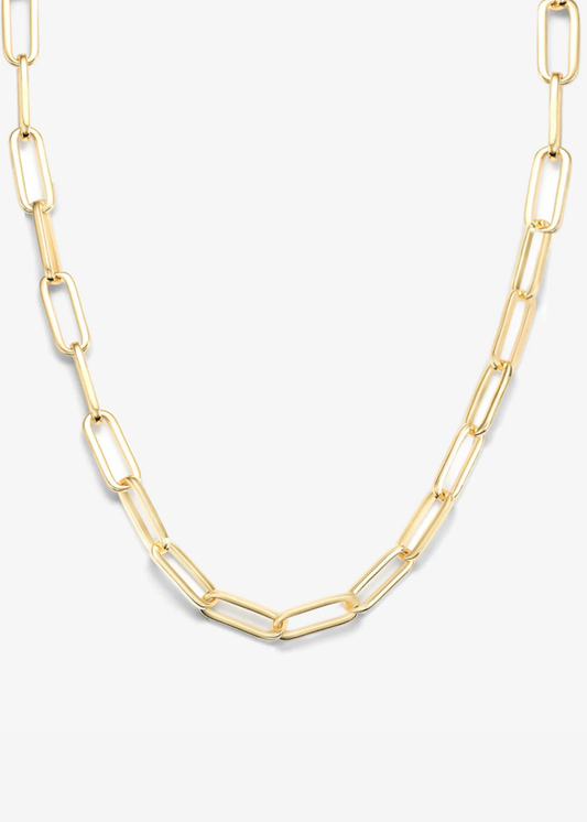 Melinda Maria Carrie Chain Necklace - Gold