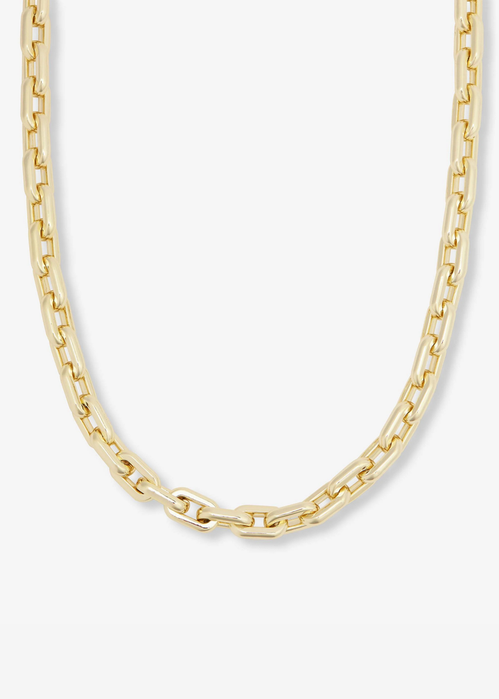Melinda Maria Frankie Chain Necklace 16" - Gold