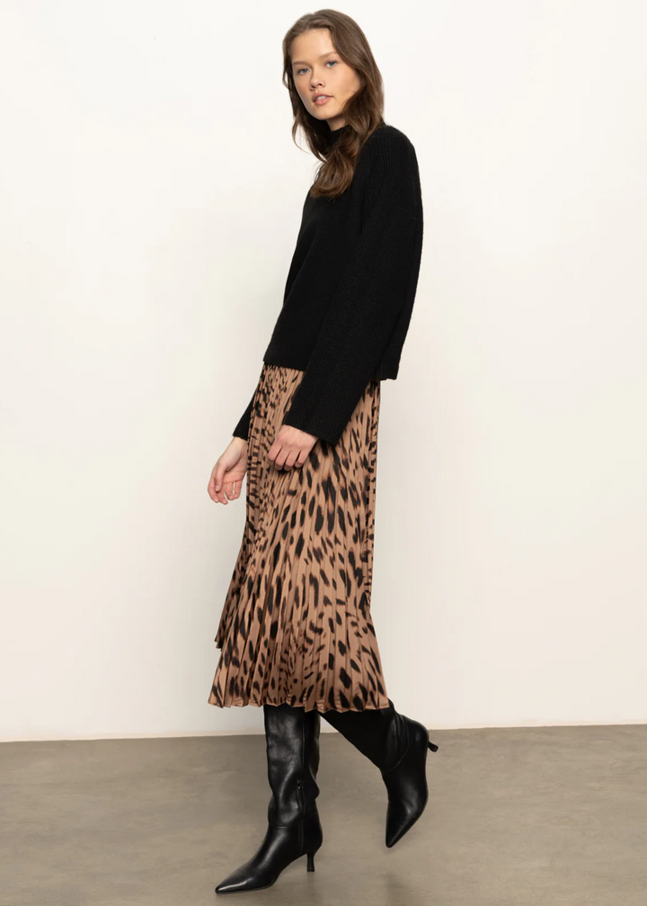 Sanctuary Clothing Nostalgia Pleated Midi Skirt