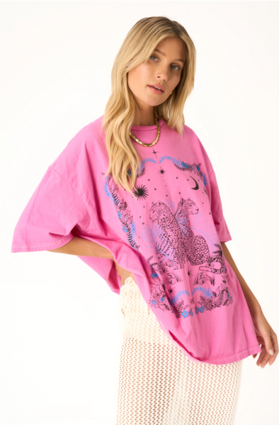 Project Social T Seeing Double Oversized Tee