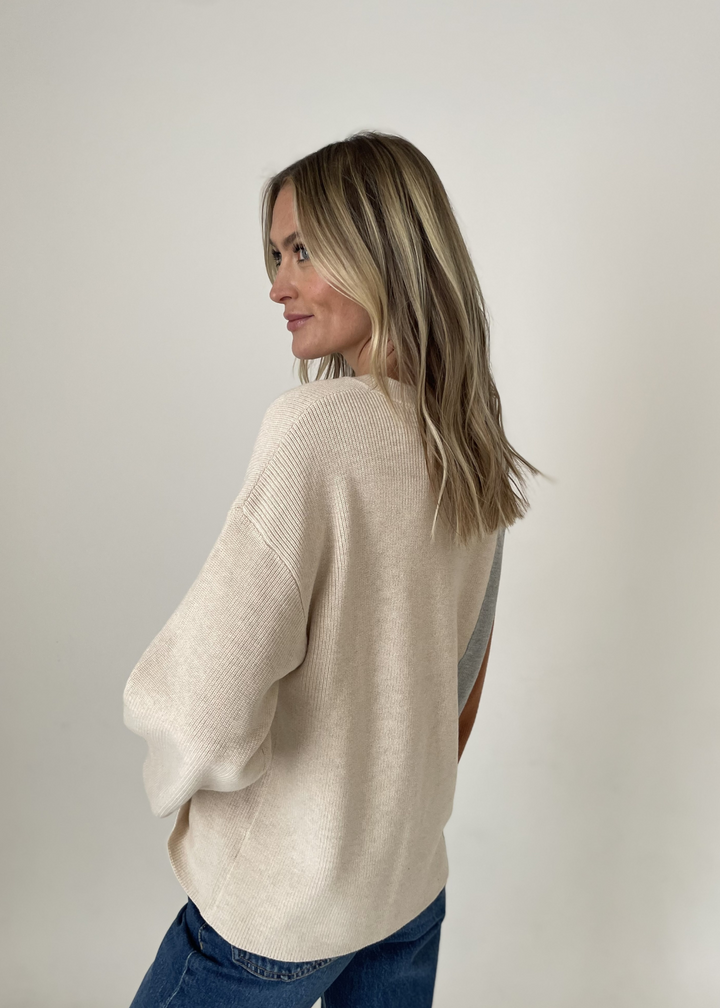 Six Fifty Naomi Side Slit Sweater