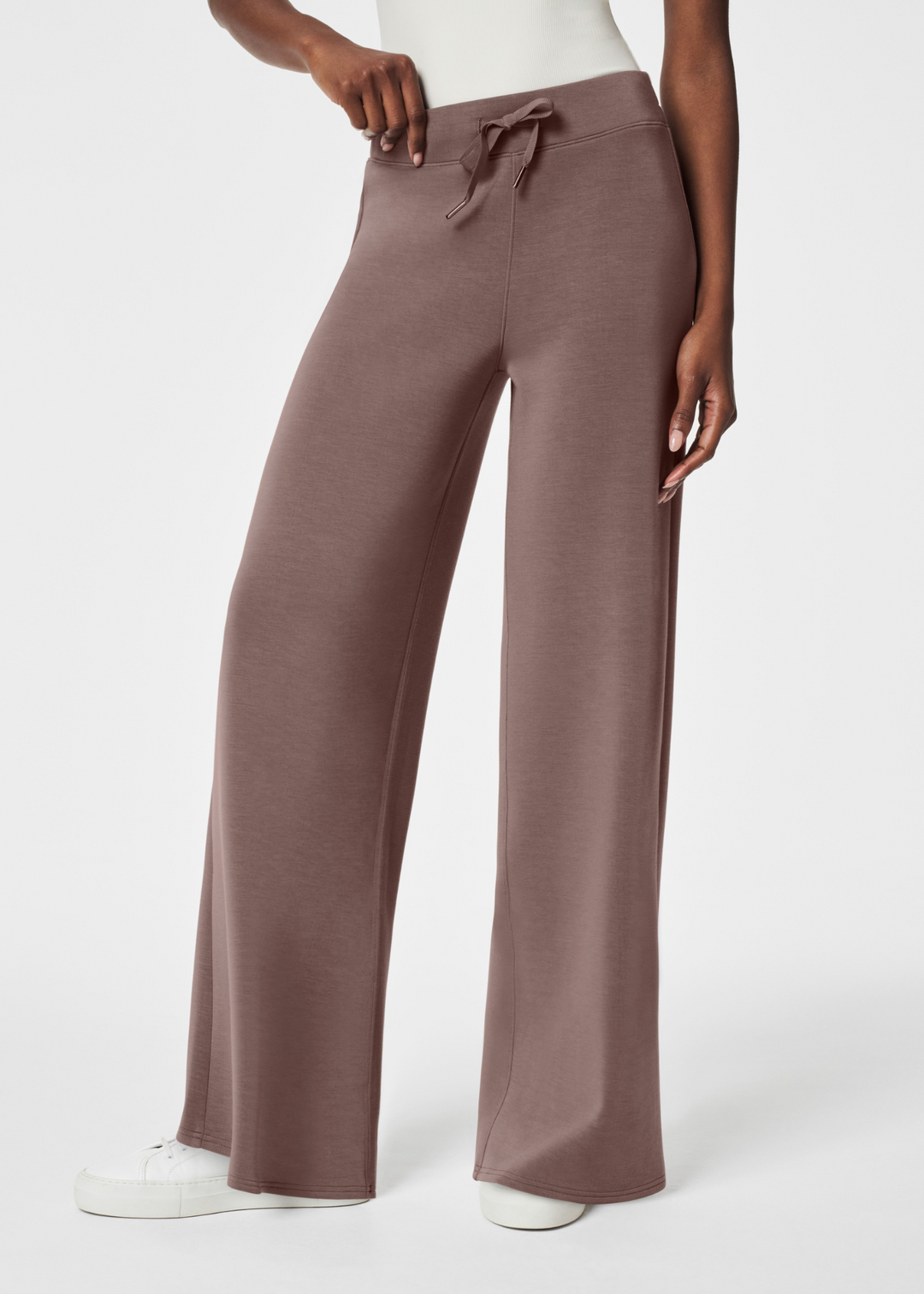 Spanx AirEssentials Wide Leg Pants - Smoke