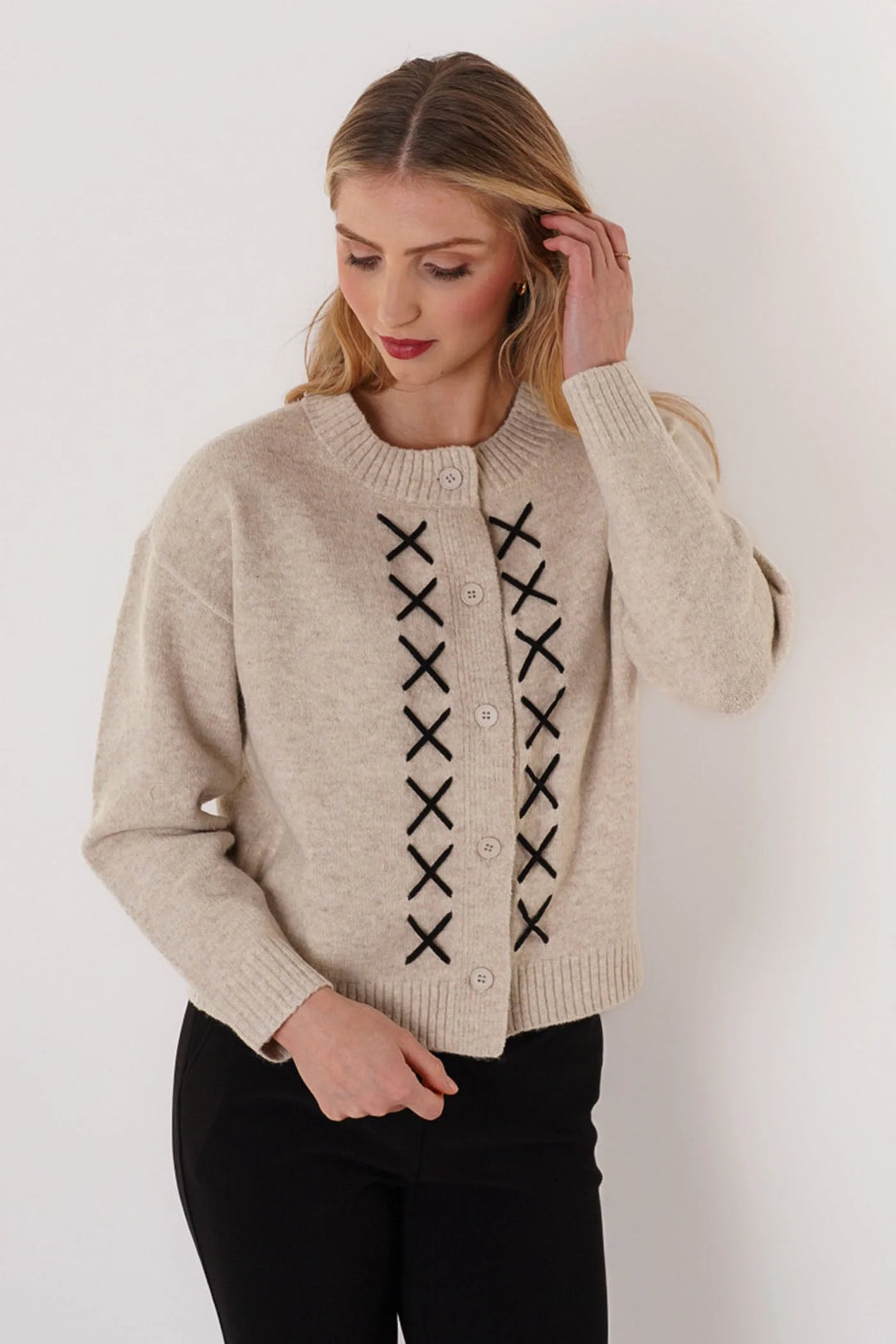 Sarah Embroidered Cardigan