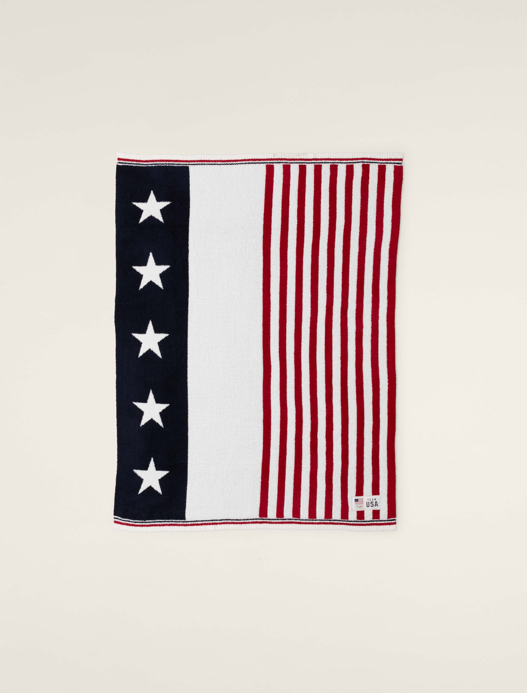 Barefoot Dreams CozyChic Team USA Stars and Stripes Throw