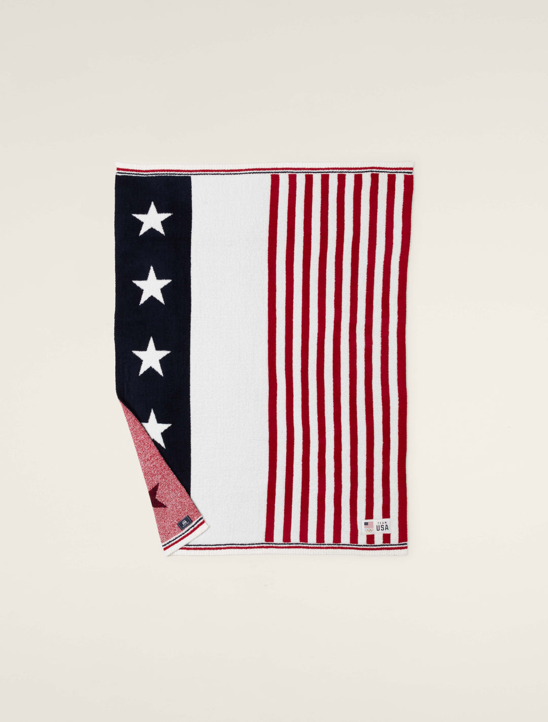 Barefoot Dreams CozyChic Team USA Stars and Stripes Throw