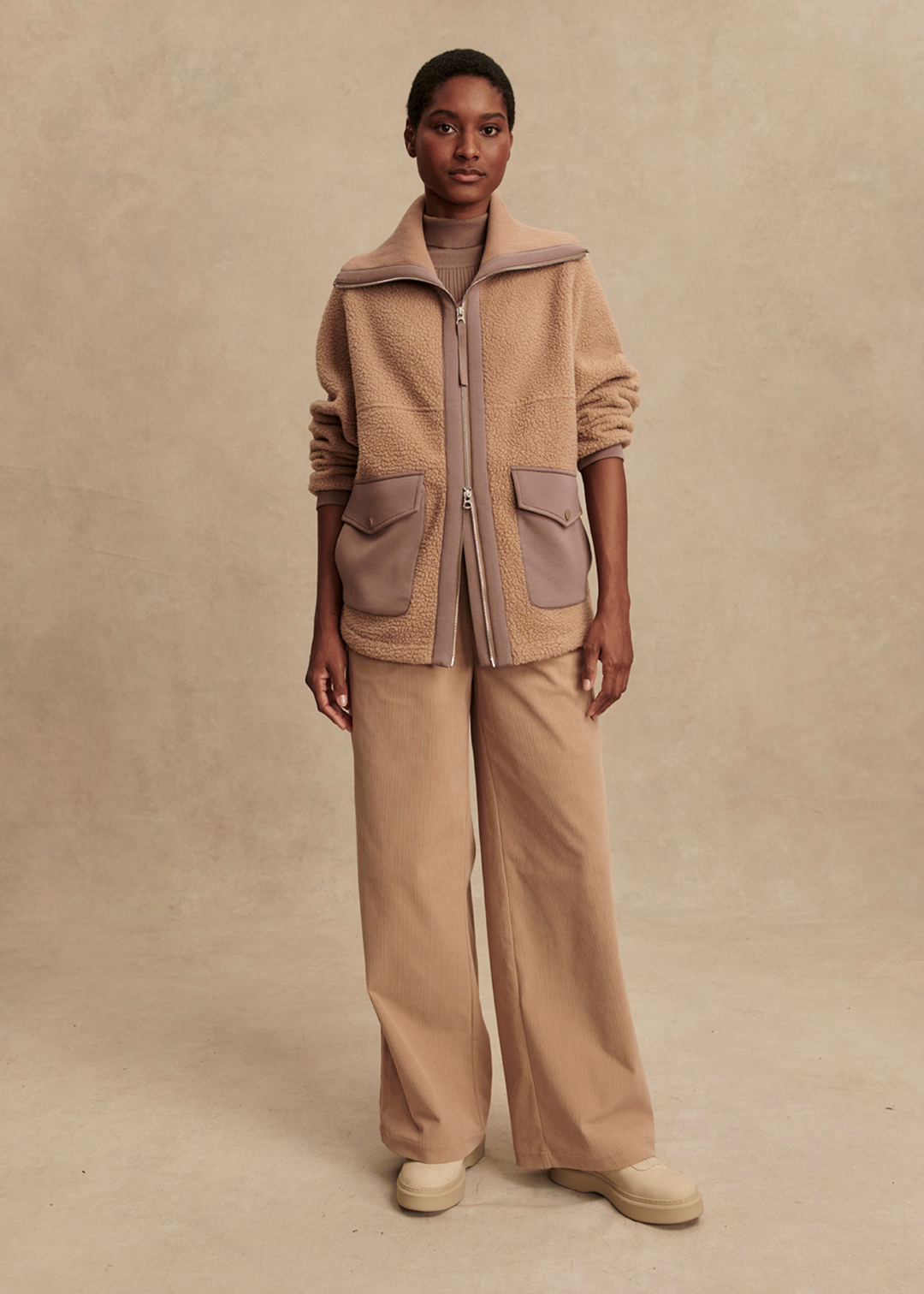 Varley Eleanor Patch Pocket Fleece