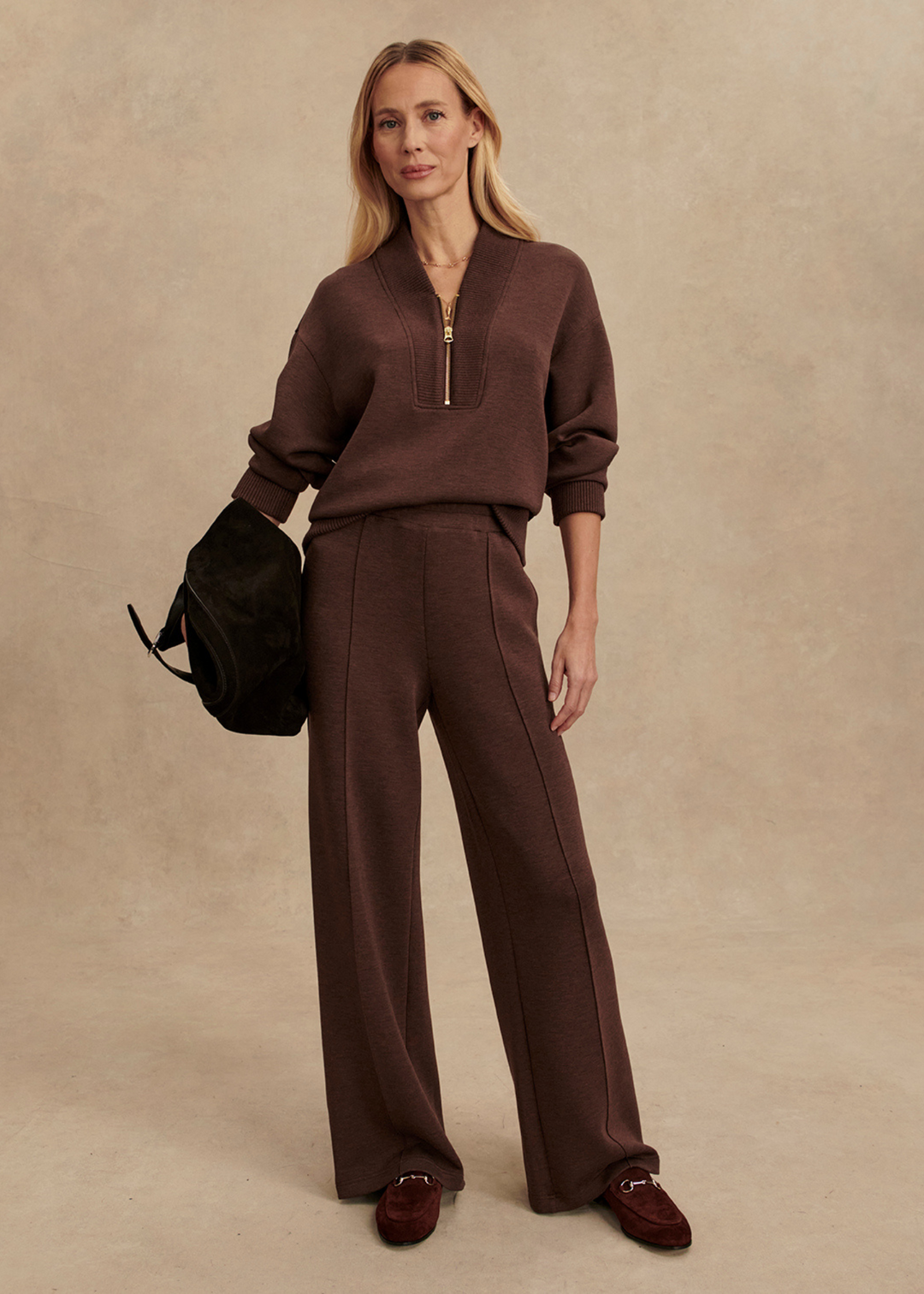 Varley Sally Half Zip Sweat