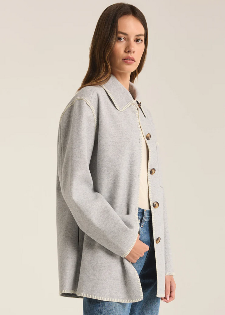 Z Supply Olivia Whipstitch Jacket