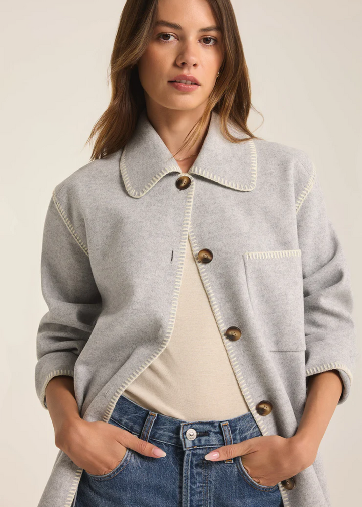 Z Supply Olivia Whipstitch Jacket