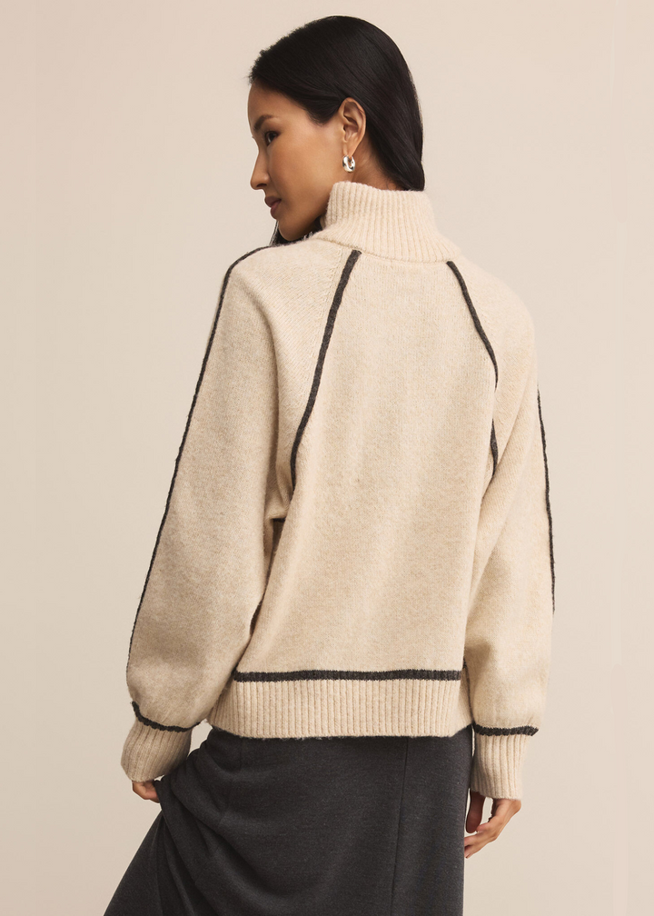 Z Supply Alps Half Zip Sweater