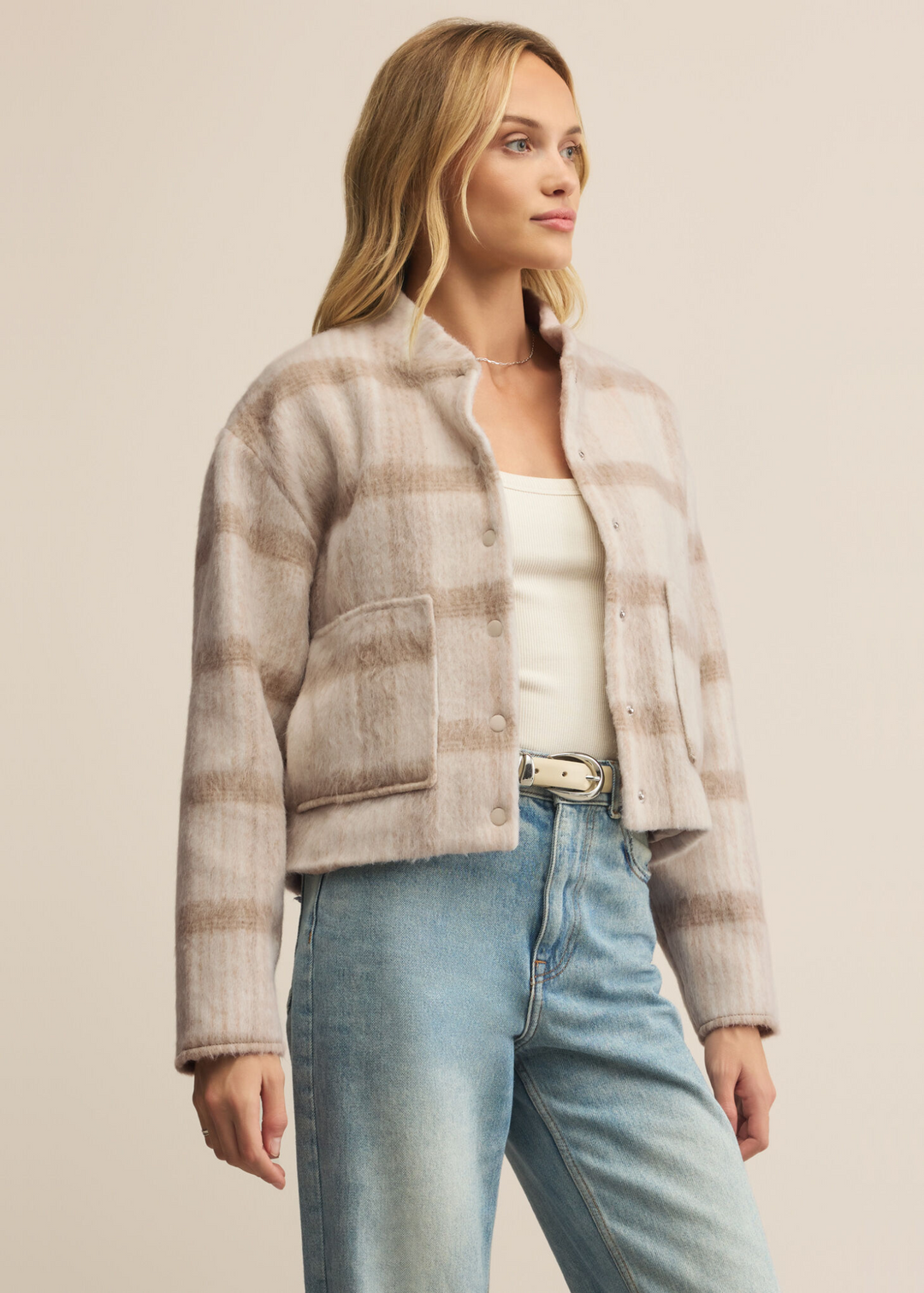 Z Supply Cambridge Plaid Jacket