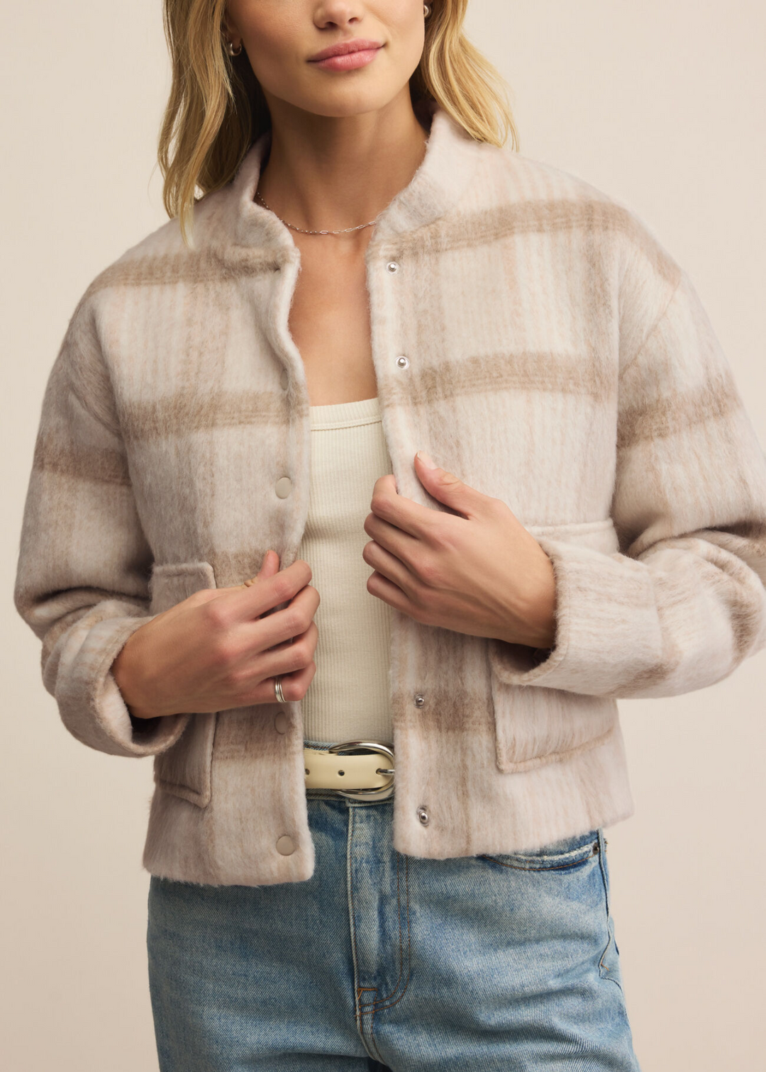 Z Supply Cambridge Plaid Jacket