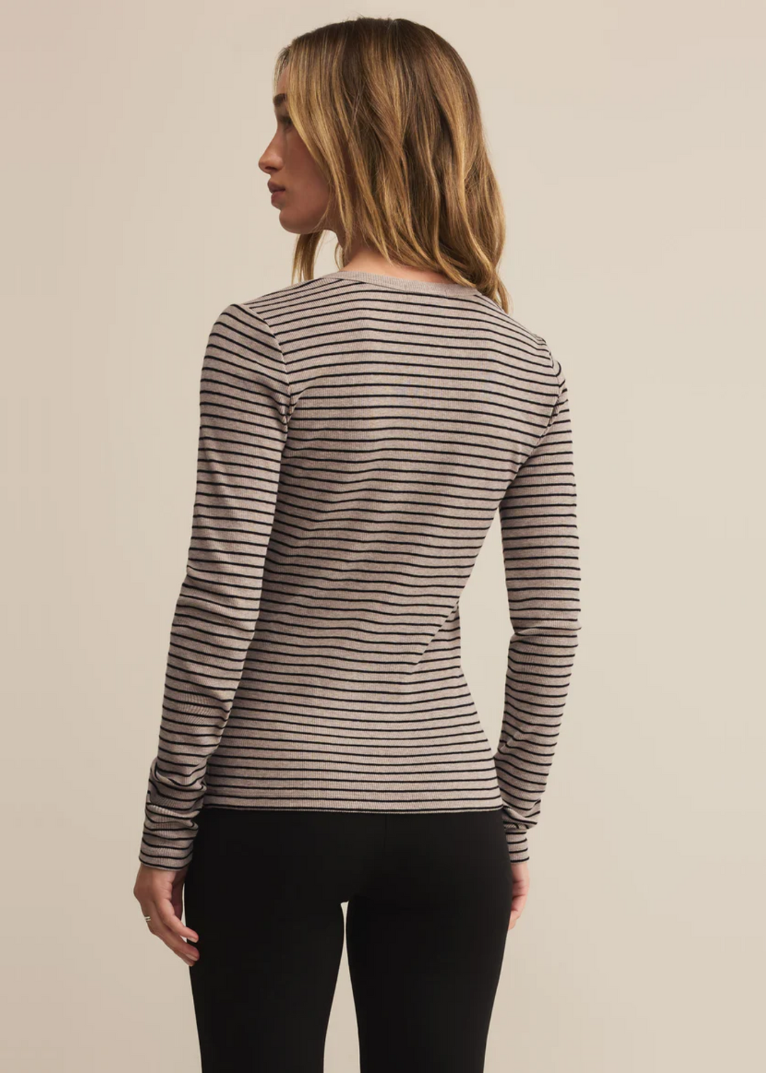Z Supply Stella Stripe Henley