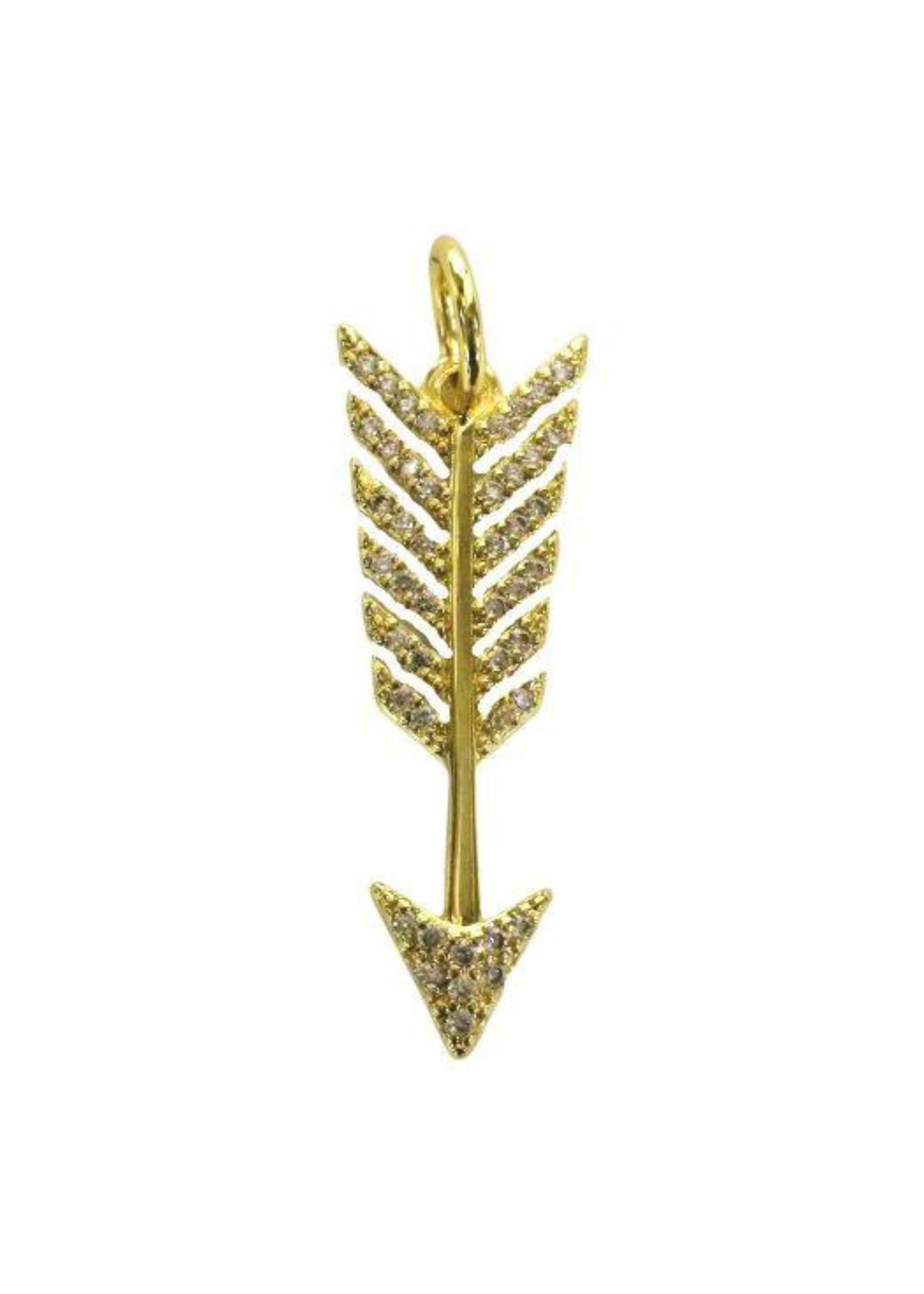 Allison Avery  Arrow Charm - Gold