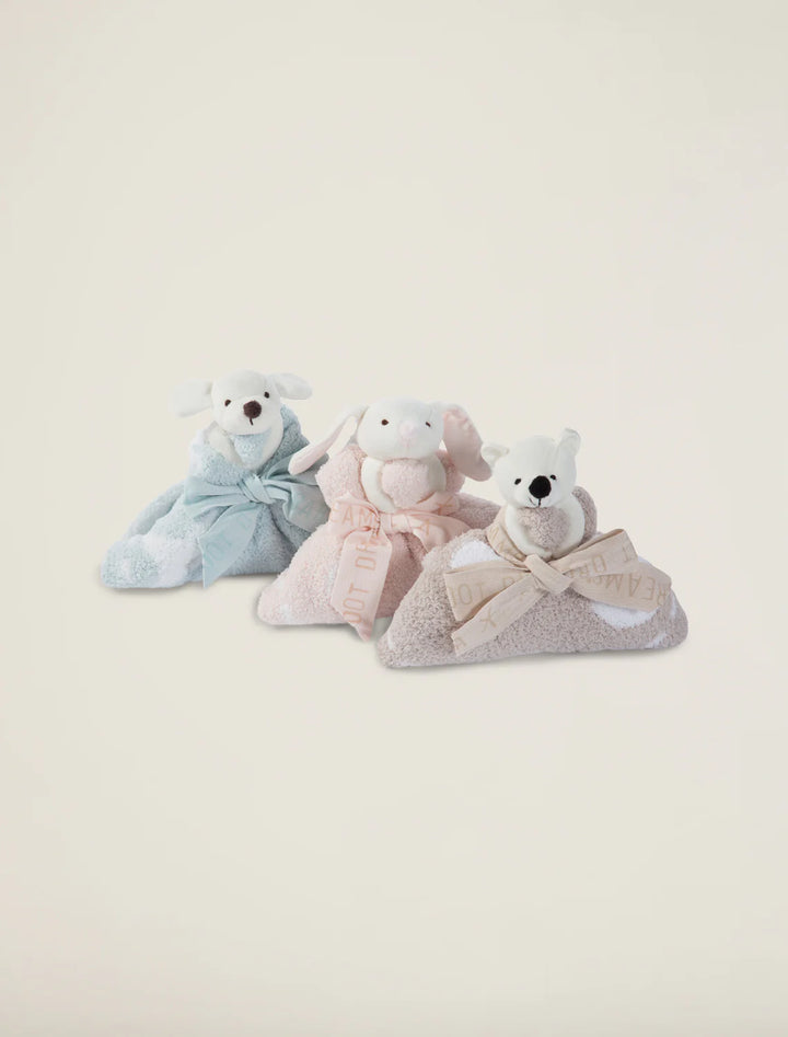 Barefoot Dreams CozyChic Dream Buddie - Pink/White Bunny