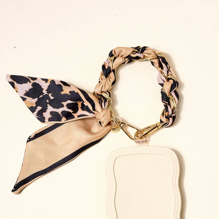 Call Me Later Phone Scarf – Cheetah