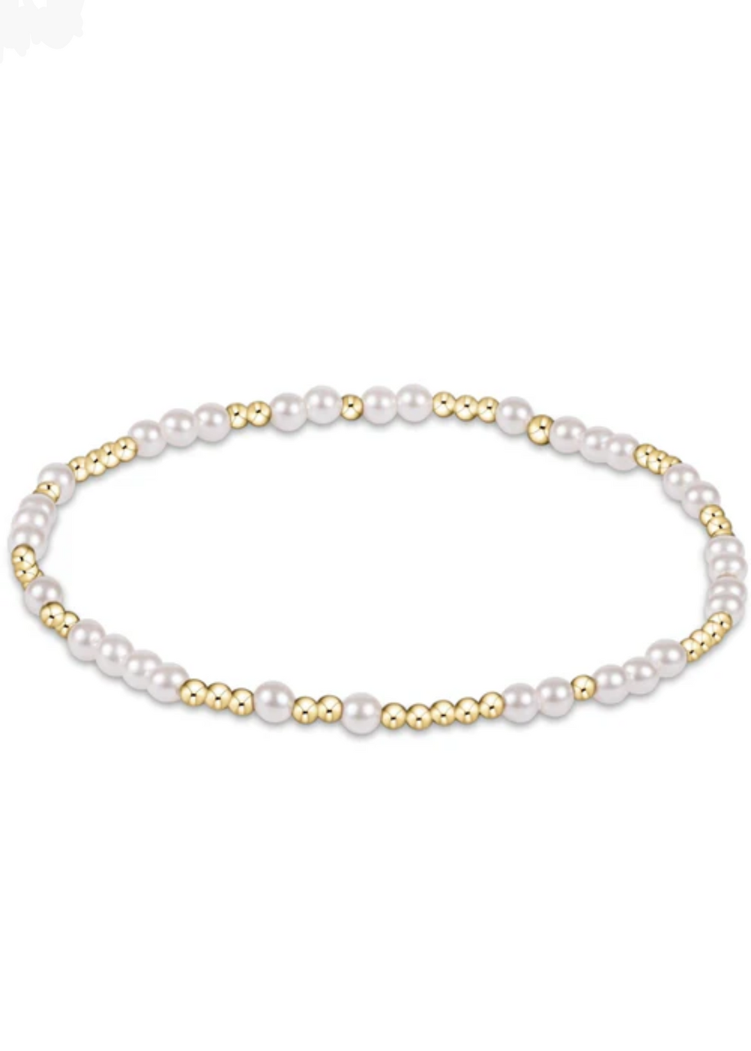 enewton designs Hope Unwritten 3mm Pearl Bead Bracelet