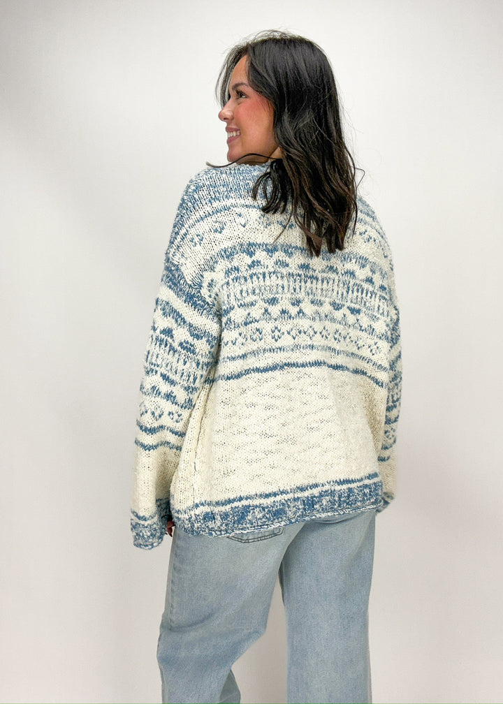 Free People Dani Pattern Sweater