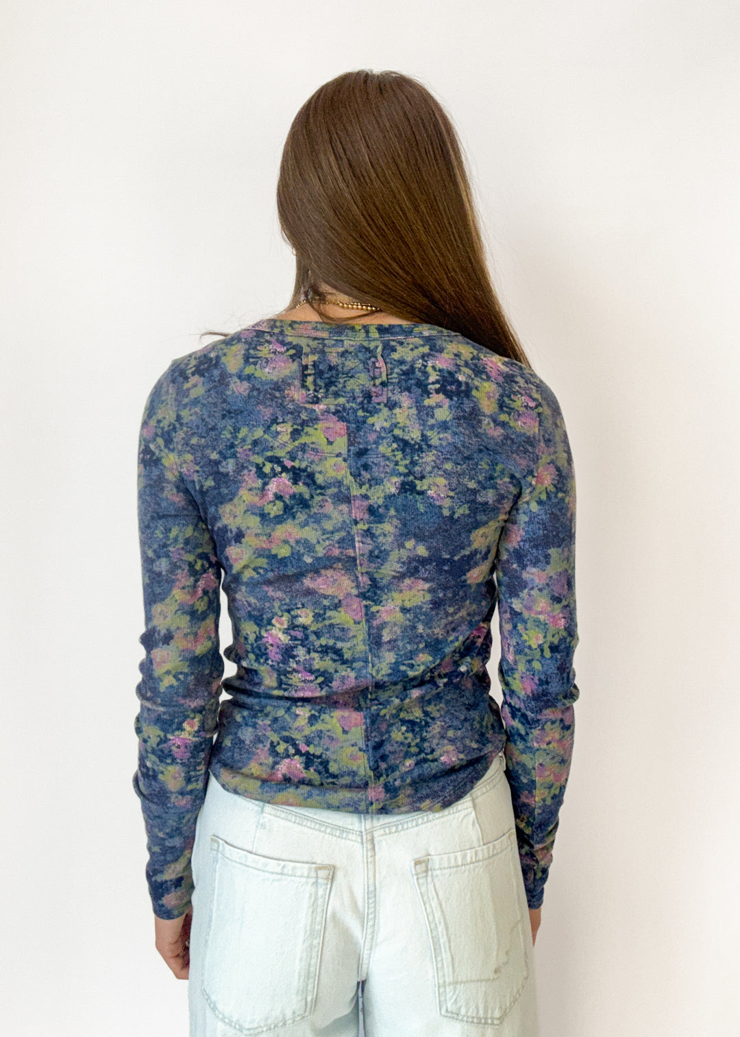 Free People Jamie Henley Printed Top