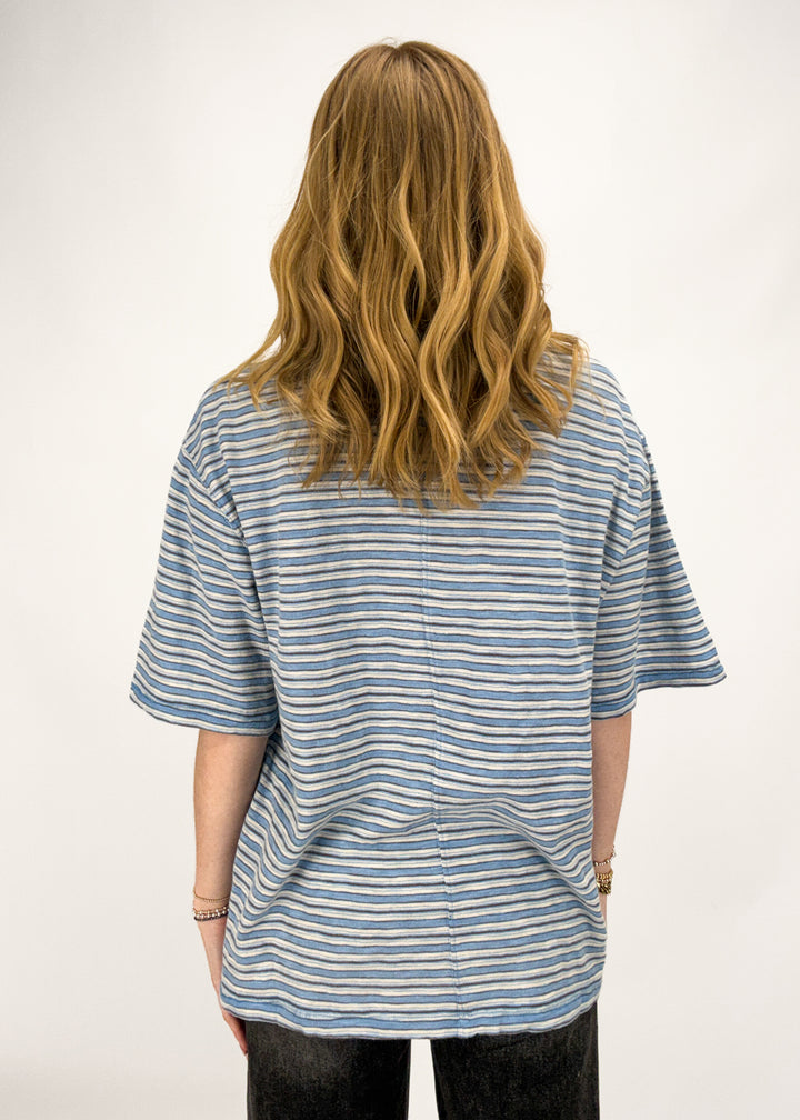 Free People All Love Stripe Pocket Tee