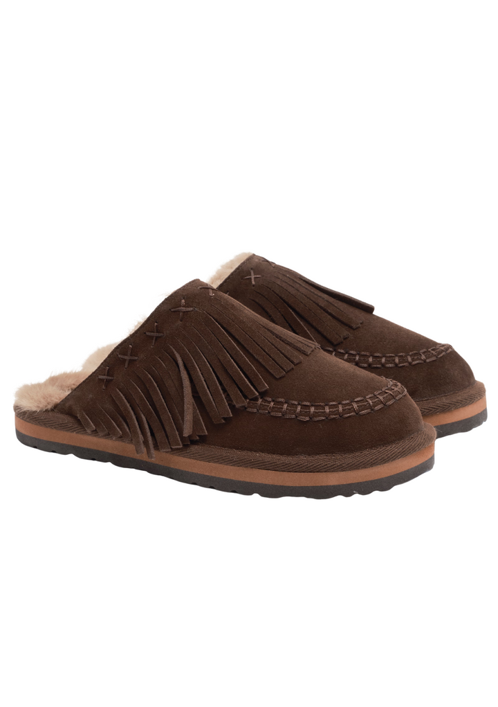 Free People Fallon Fringe Mule