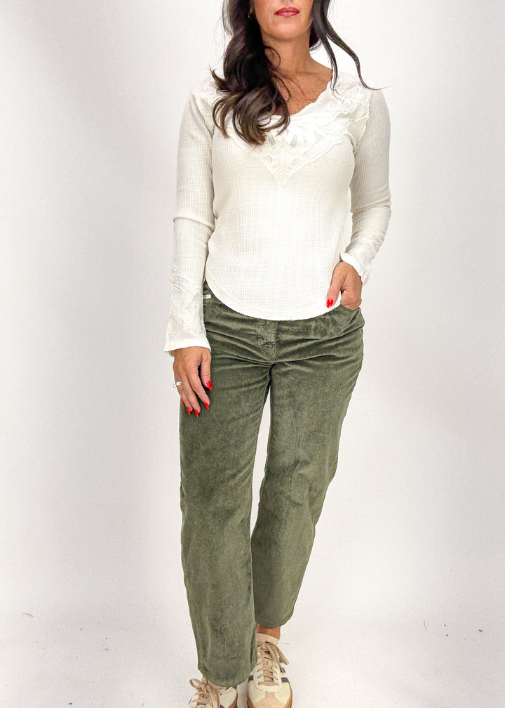 Free People Deep Trance Corduroy Pant