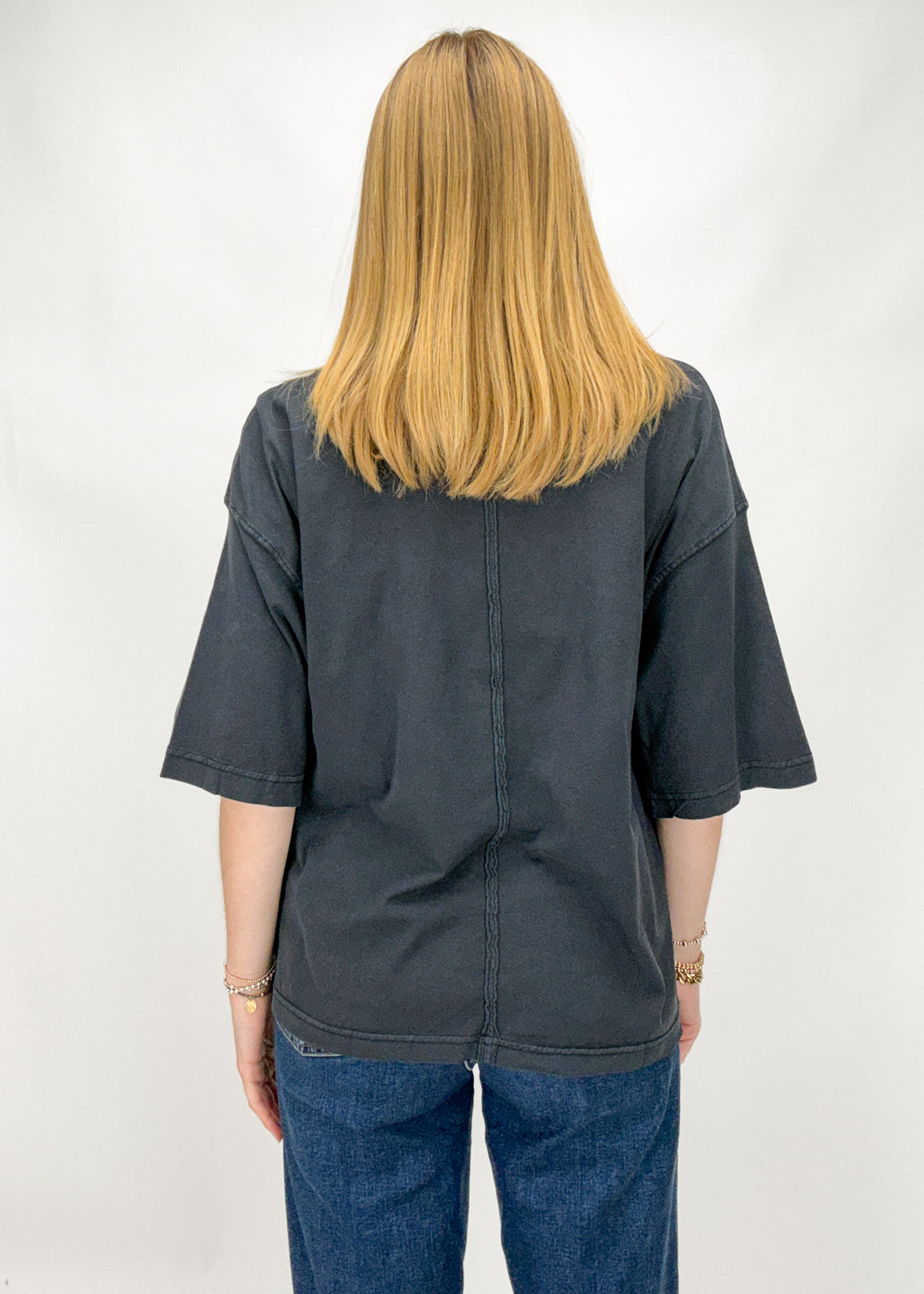 We The Free Perfect Oversized Tee - Black