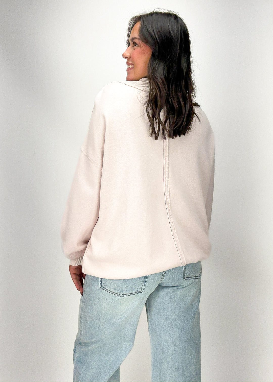 Free People Palm Springs Turtleneck Pullover