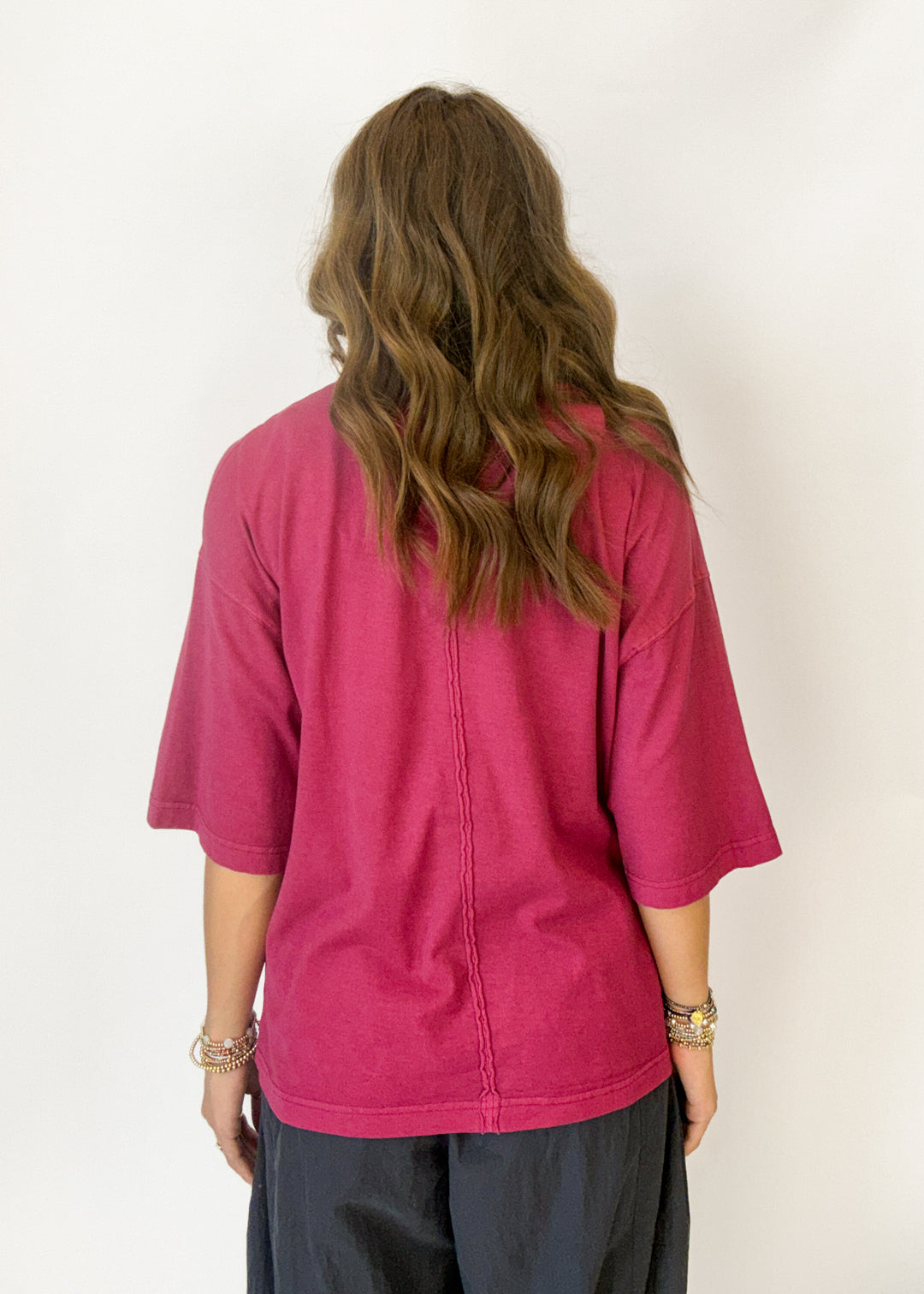 We The Free Perfect Oversized Tee - Glass Roses