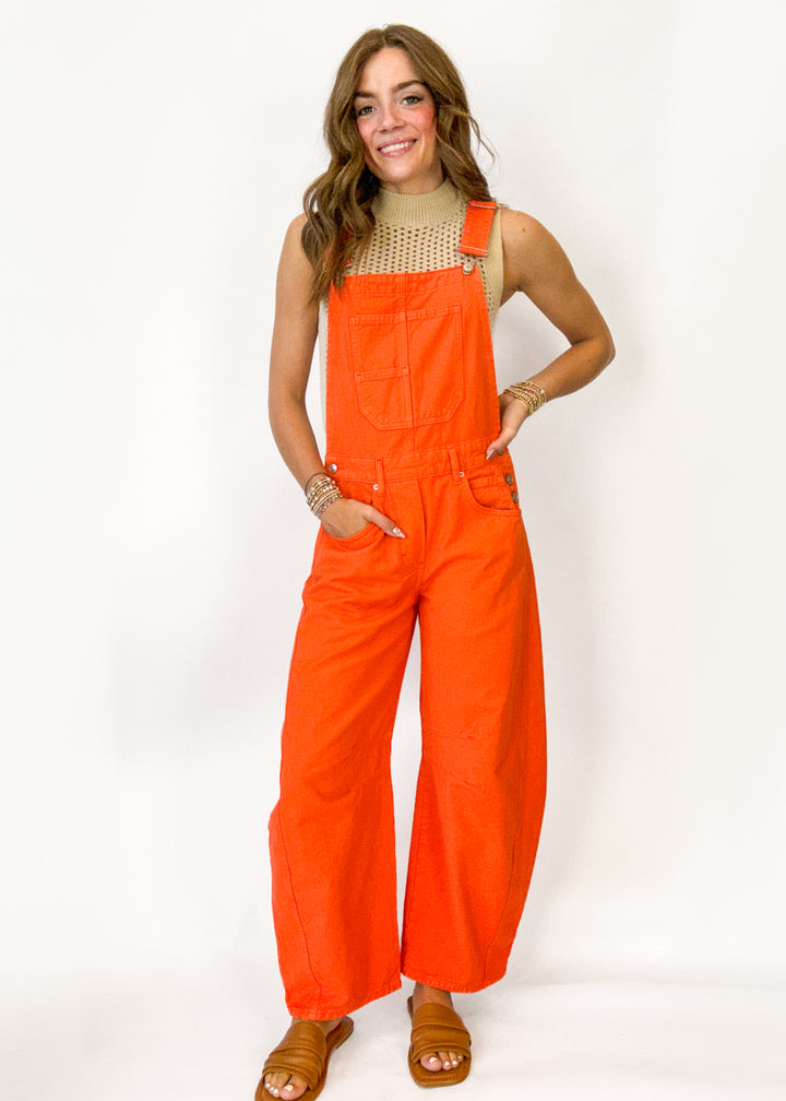 Free People Good Luck Overall - Spicy