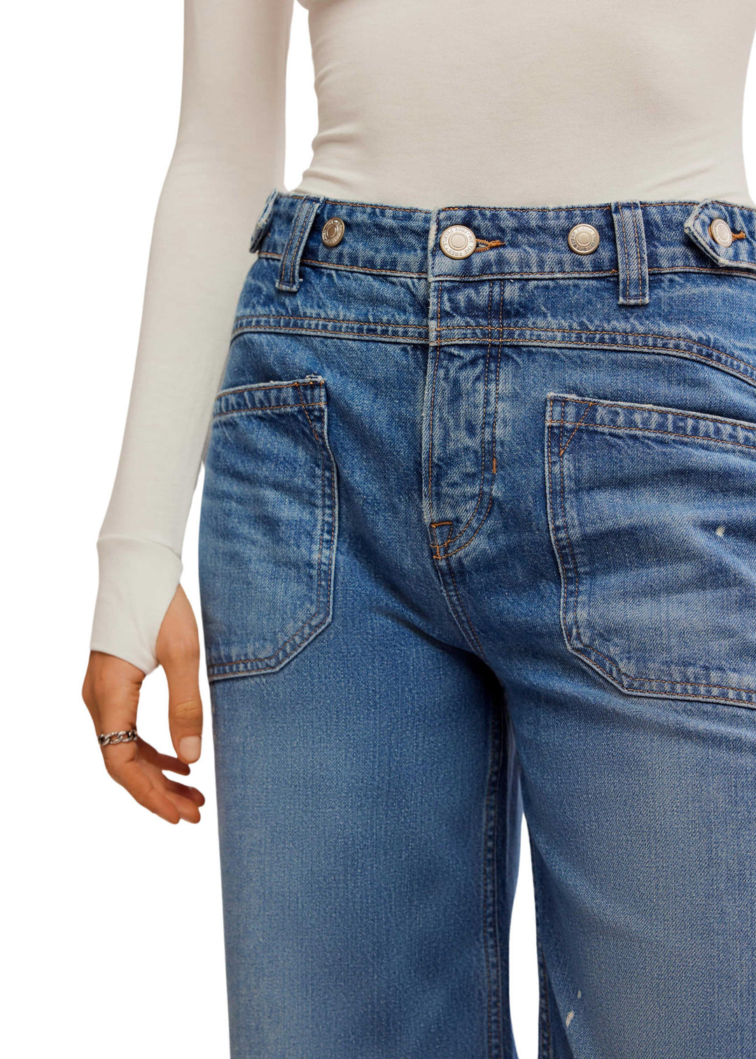 Free People Palmer Cuffed Jean