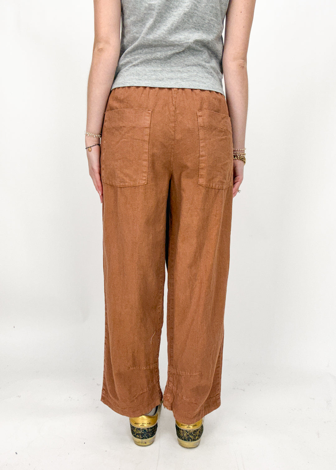 Free People Chambers Laid Back Pull On Pant - Canyon Sunset