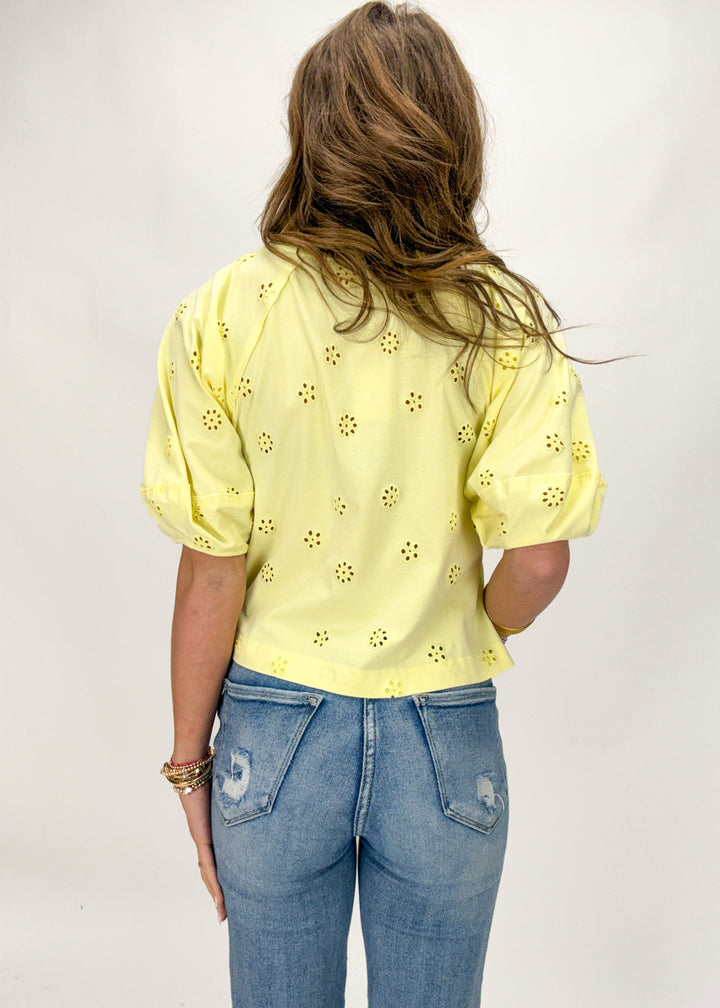 Free People Jessie Eyelet Tee