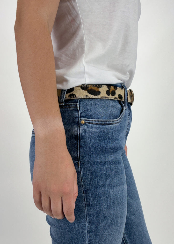 FRNCH Paris Idora Belt- Leopard Leo