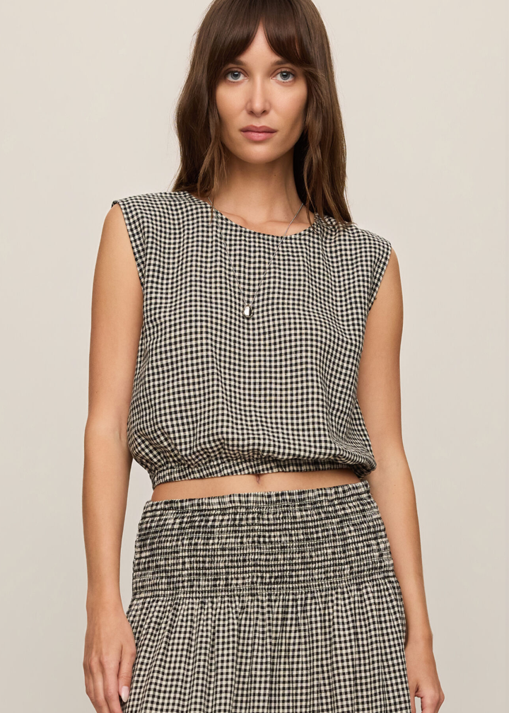 Z Supply Merit Gingham Top