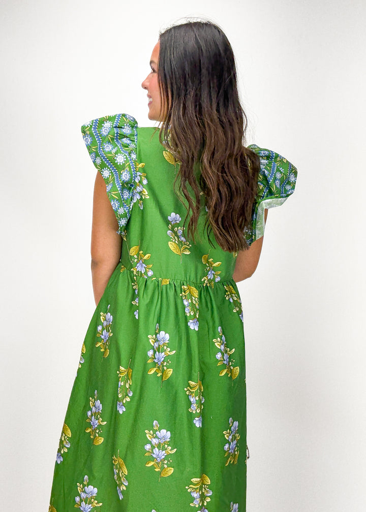 Mia Floral Midi Dress