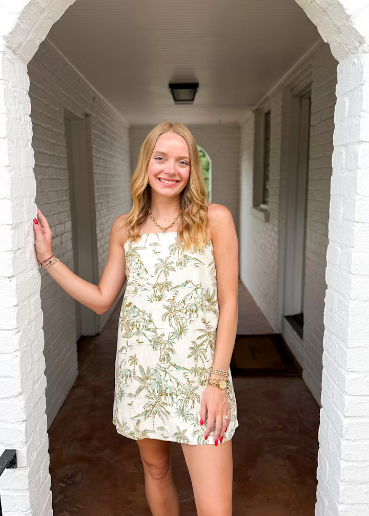 Z Supply Maude Tiki Tide Mini Dress