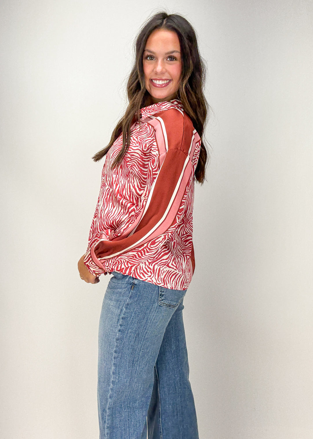 Wild Side Button Down