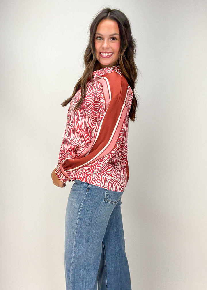 Wild Side Button Down