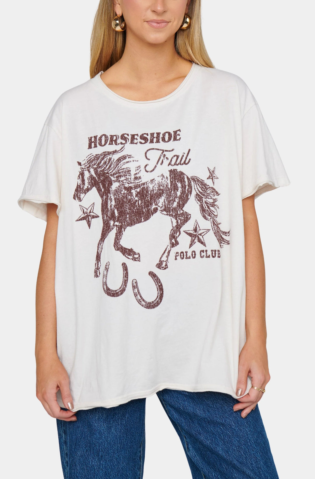 Show Me Your Mumu Airport Tee - Polo Club Graphic