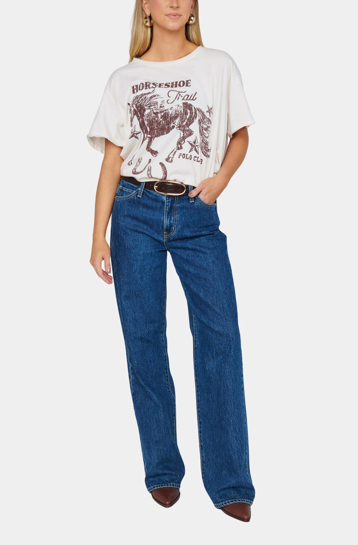 Show Me Your Mumu Airport Tee - Polo Club Graphic