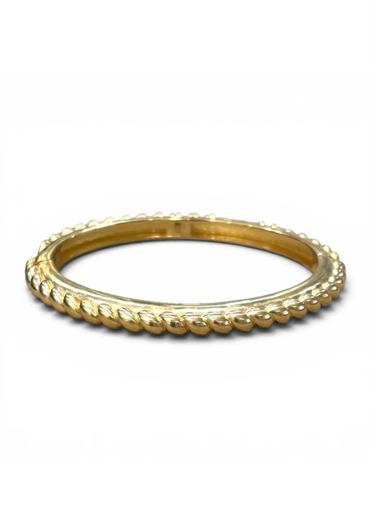 Tat2 Designs Gold Sorella Twist Bangle